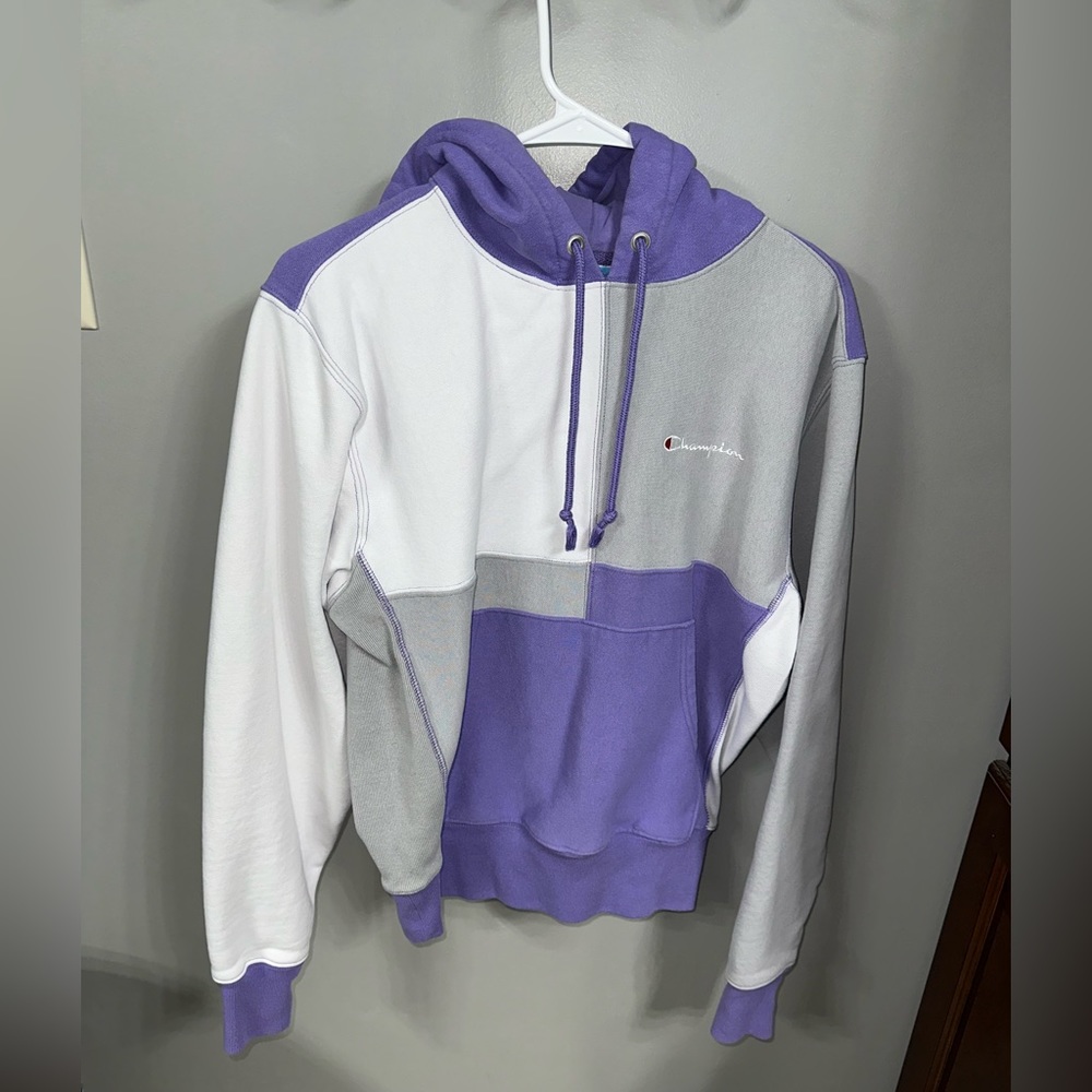 Champion Color block Hoodie size small